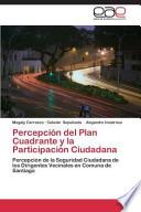libro Percepción Del Plan Cuadrante Y La Participación Ciudadana